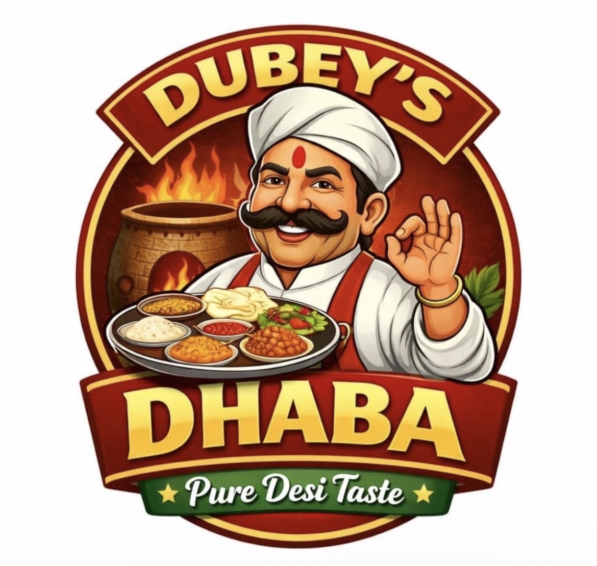 Dubey's Dhaba logo